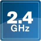 2,4 GHz